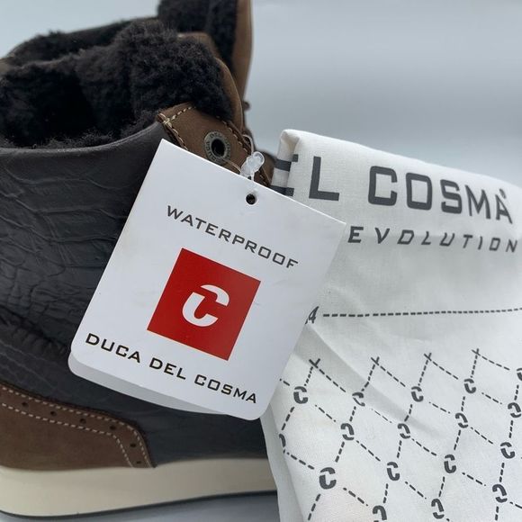 Duca Del Cosmo Women’s Paloma Brown Winter Golf Shoe 10.5 NWT - Picture 3 of 6